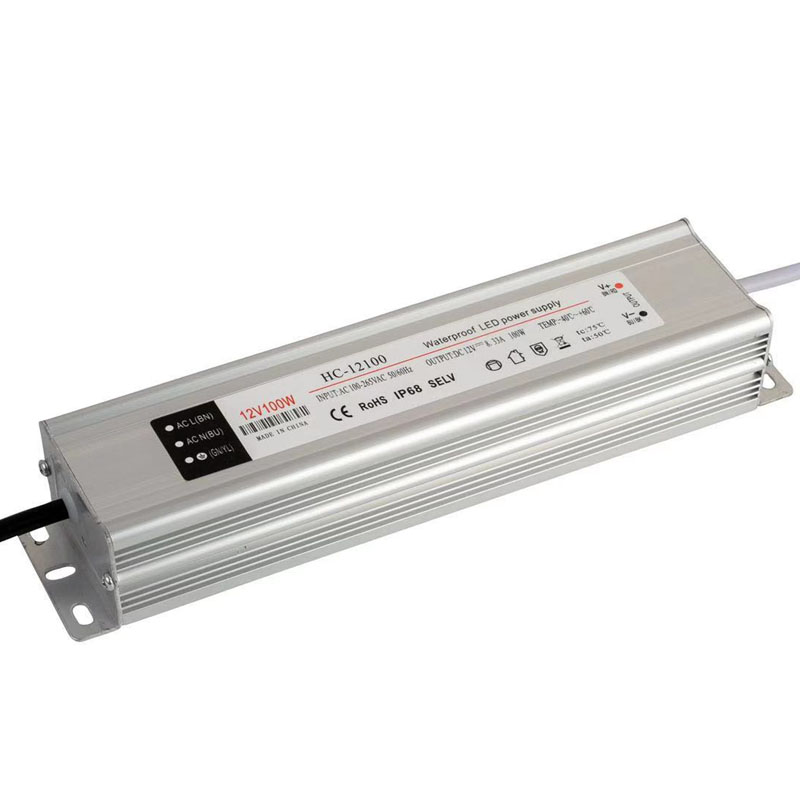 Lähtetehas ac dc juhtis juhi veekindlat 12v 120w smps Zhongshan kvaliteetset püsikurve juhitud toiteallikat